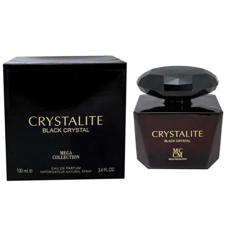 Perfume Mega Collection Crystalite Black Eau Parfum Feminino 100ml