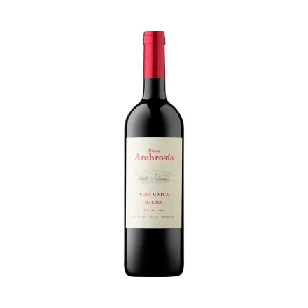 Vino Finca Ambrosia Vina Unica Malbec 750ml