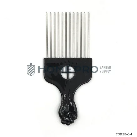 Pente Afro Metal Cod 6337