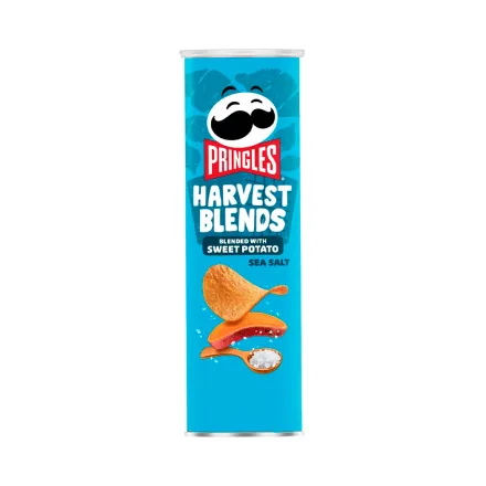 Papas Fritas Pringles Harvest Blends Sea Salt 158g