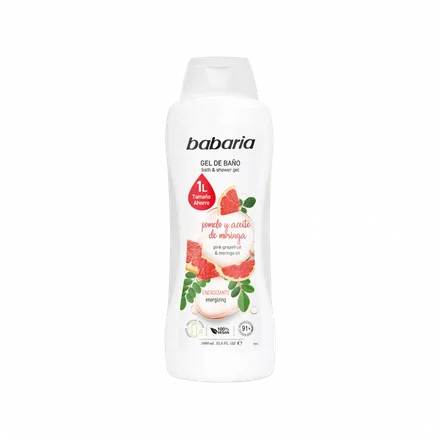 Babaria Gel Bano Pomelo Aceite Moringa 1000ml