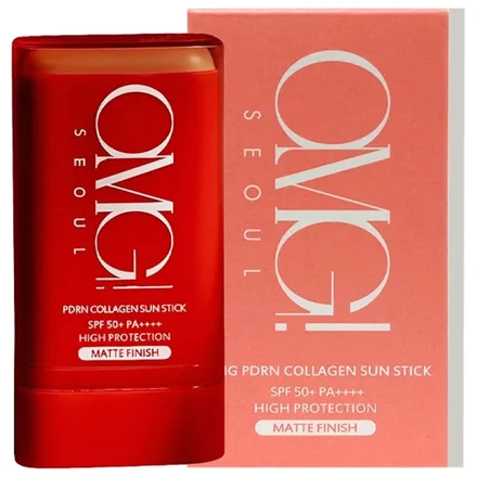Protetor Solar Omg Pdrn Collagen Sun Stick Spf 50 Plus