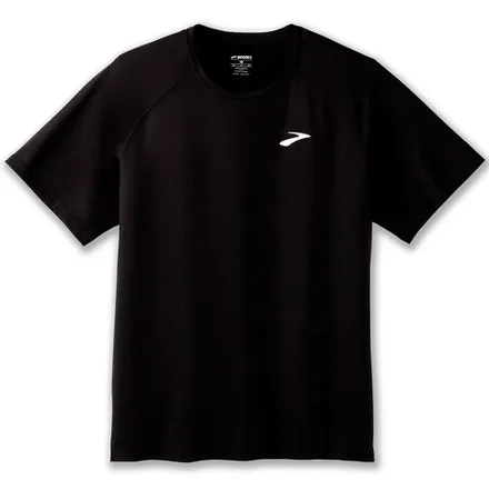 Camiseta Brooks Masculino Atmosphere Short Sleeve 2.0 L Preto – 211455001