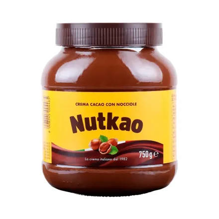 Crema Cacao Avellana Nutkao 750g