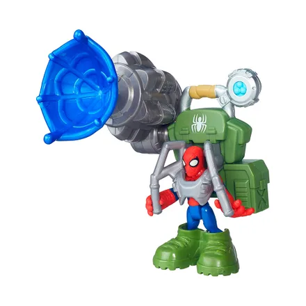 Boneco Hasbro Playskool Heroes Marvel B5403 Jungle Web Spider Man