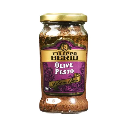 Pesto Aceitunas Negras Filippo Berio 190g