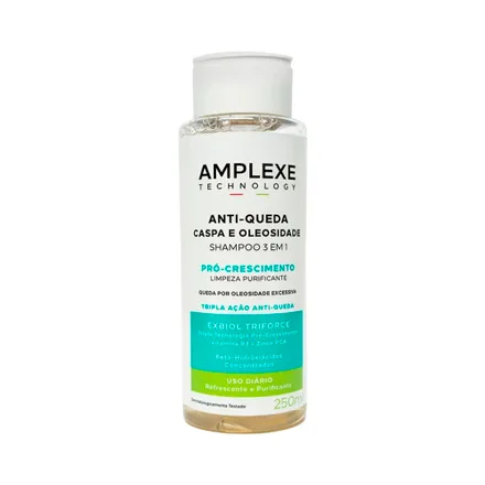 Shampoo Adatina Amplexe Anti Caida Pro Crescimiento 3 En 1 250ml