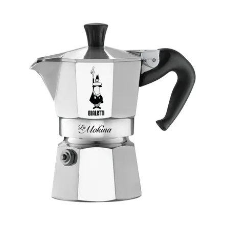 Cafetera Italiana Bialetti La Mokina 2380 1 2 Tazas 40ml