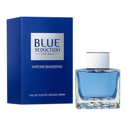 Perfume Antonio Banderas Blue Seduction Eau Toilette Masculino 50ml