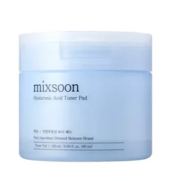 Mixsoon Almohadilla Tonicas Hyaluronic Acid Toner Pad 80EA 180ml