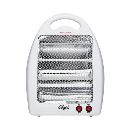 Estufa Eléctrica Krab Kbep800 Cuarzo Portátil 800 W 220 V Blanco
