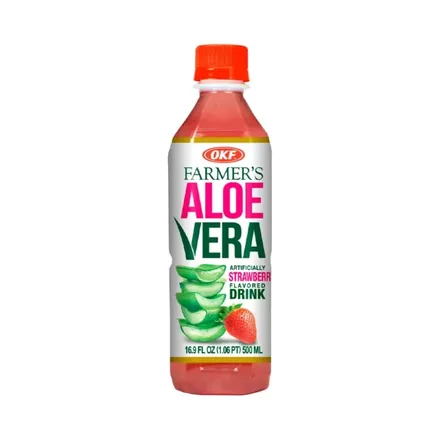Jugo Okf Farmer Aloe Vera Strawberry 500ml