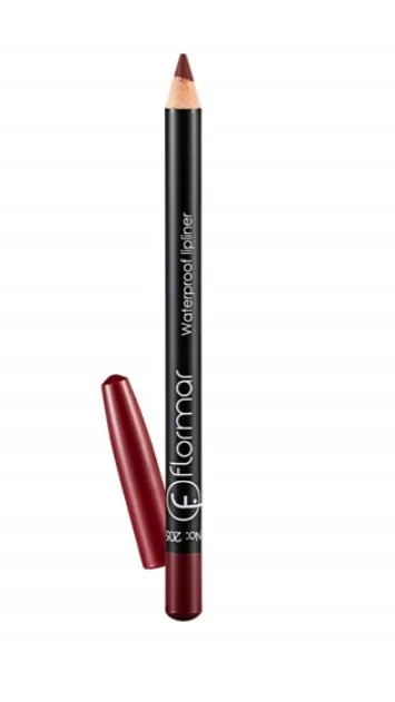 Waterproof Lipliner 205 Lapiz Labial Bordo Prueba