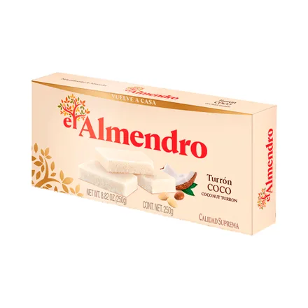 Turron El Almendro Coco 250 Gr