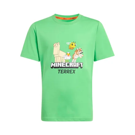 Remera Infantil Adidas Jz3587 Minecraft Terrex Unisex
