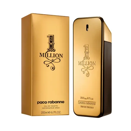 Perfume Paco Rabanne 1 Million Edt Masculino 200ml