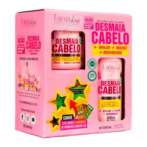 Forever Liss Shampoo Plus Mascara Desmaia Cabelo 200g 300ml
