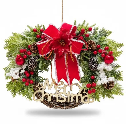 Adorno Navideno Guirnalda L8 450 Merry Christmas