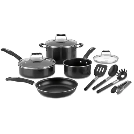 Jogo Panelas Cuisinart P57 11BK Antiaderente 11