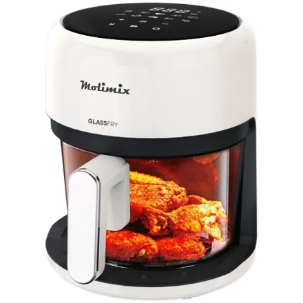 Fritadeira Eletrica Molomix Glassfry Maf 37 Vd Watts Litros
