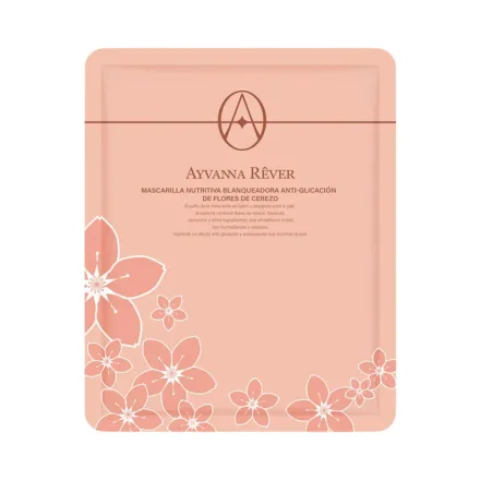 Ayvanna Rever Mascarilla Nutritiva Flores Cerezo Unid 22ml