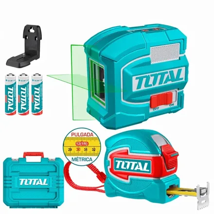 Total Combo Laser Linea Cinta Metrica 2PCS