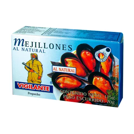 Mejillones Vigilante Al 115g