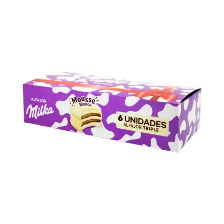 Alfajor Milka Triple Mousse 6