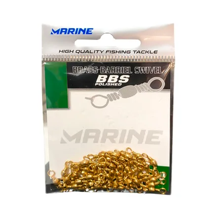 Girador Marine Brass Barriel Swivel 11 50 Piezas
