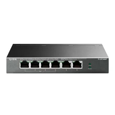 Hub Switch Tl 6 Portas 4POE