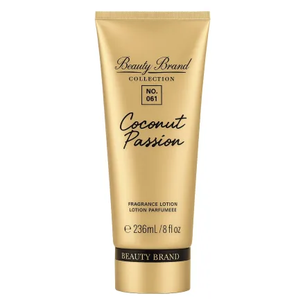 Body Lotion Beauty Brand 061 Coconut Passion Feminino 236ml