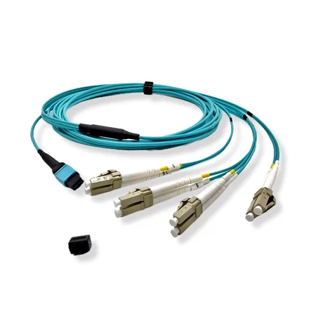Patch Cord Senko Mtp 8LC Mm 5M Femea OM3 125mm