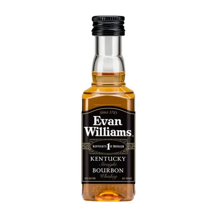 WHISKY EVAN WILLIAMS KENTUCKY MINIATURA