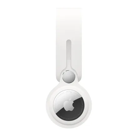 APPLE LLAVERO PARA AIRTAG LEATHER LOOP MX4F2ZM/A WHITE