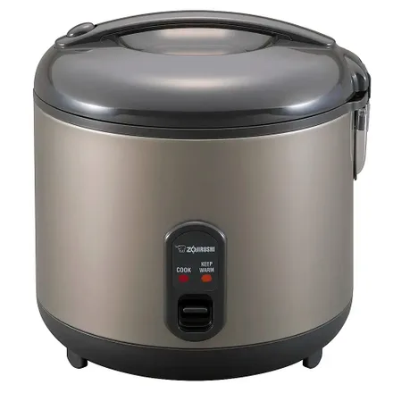Panela Elétrica De Arroz Zojirushi NS-RPC18HM Automática 1.8L 110V – Cinza Metalico