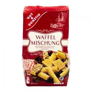 Mix Biscoito Wafer Pacote Edeka 400g