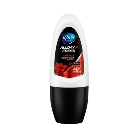 Desodorante Roll On Karis Naturals 3 En 1 Allday Fresh Charge 50ml