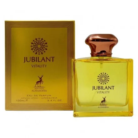 Perfume Maison Alhambra Jubilant Vitality Eau Parfum Unissex 100ml