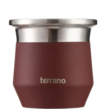 Guampa Terrano Flap Con Tapa Bordo 170ml