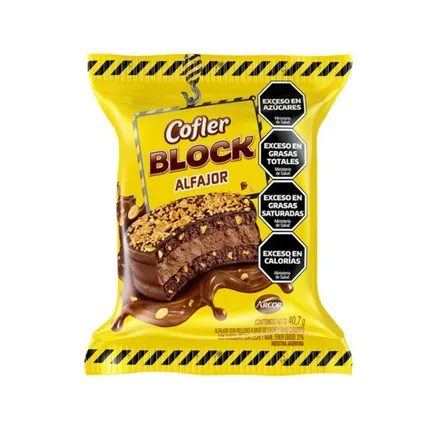 ALFAJOR COFLER BLOCK 40.7G