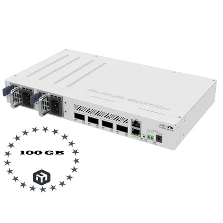 Mikrotik Switch 4XQ In 4 Qsfp 28 L5