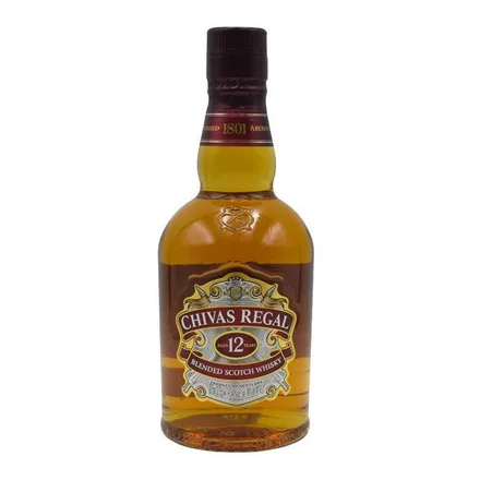Whisky Chivas Regal 12 Anos Redondo 375ml