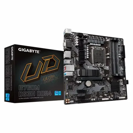 Placa Mae Gigabyte DS3H Ddr 4 Socket Lga 1700 Chipset B760 Atx