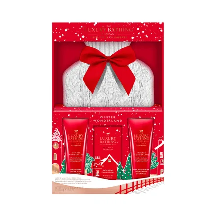 Set Grace Cole Cosy Up Winter Wonderland Wild Fig Cranberry 4 Piezas