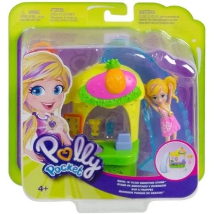 Muneca Polly Pocket Parque Aquatico Cambia Color Fry 90