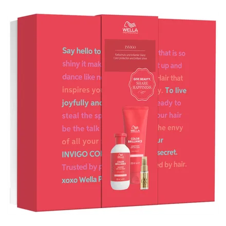 Wella Color Brilliance Fine Shampoo Plus Oil 300ml 30ml