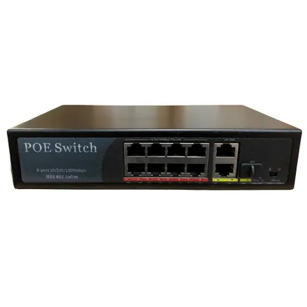 Switch 100 8GE Plus 2GE 1SFP Pg