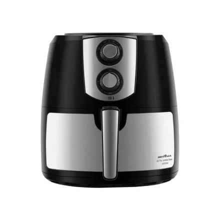 BRITANIA FREIDORA AIRFRY PFR06PI JUMBO 7.2L/1800W/220V 50HZ NEGRO/PLATA