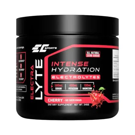Suplemento Earth Creation Electralyte Intense Hydration Cherry 275 Gr