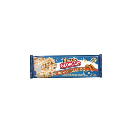 Turron Georgalos 80GR Mani Blando